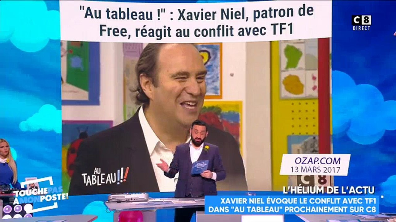 "Au tableau !" : Cyril Hanouna pousse un coup de gueule contre C8