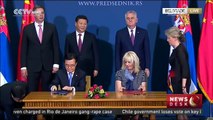 China and Serbia held signing ceremony in Belgrade
