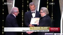 Ken Loach wins Palme d'Or for 'I, Daniel Blake'