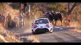 Best of WRC Montecarlo 2017 - Crashes , Highlights & High Speeds