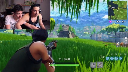 LES PIRES JOUEURS FORTNITE AVEC MON FRÈRE 14 ANS | Tibo InShape