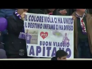 11/3/2018: Il ricordo di Davide Astori all'Artemio Franchi (audio ambientale)