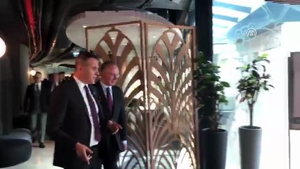 Beşiktaşlı yöneticiler, Şampiyonlar Ligi'nde karşılaşacağı Bayern Münih'in yöneticilerine yemek verdi - İSTANBUL