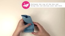 Origami Ring Box Instructions ♥ DIY ♥ Tutorial ♥︎