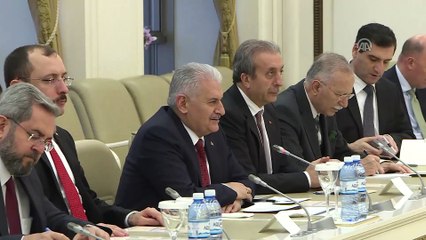 Başbakan Yıldırım, Azerbaycan Milli Meclisi Başkanı Asadov ile görüştü - BAKÜ