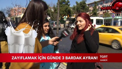 Zayıflamak İçin Günde 3 Bardak Ayran!