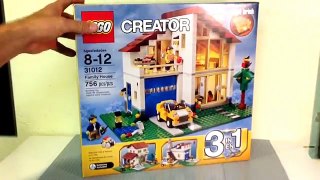 Lego Creator Set # 31012 Family House Review & Animation Build