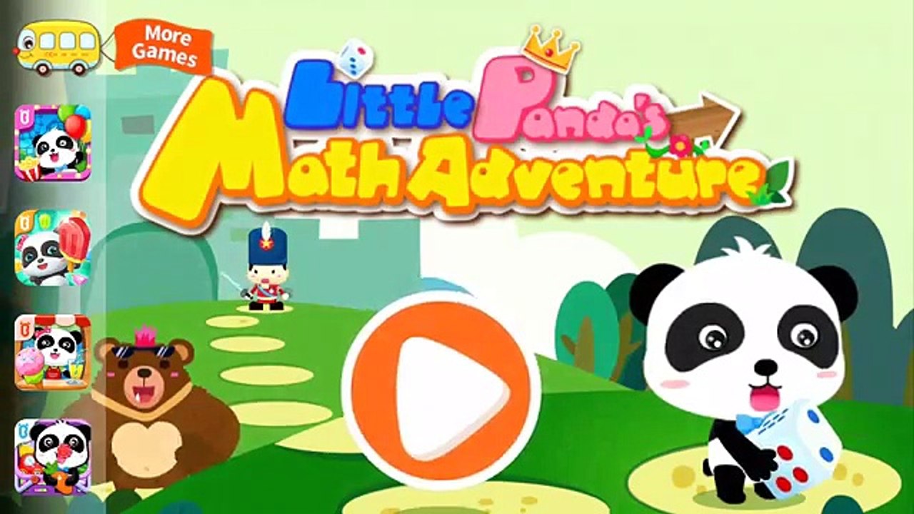 Bebé Panda - La aventura de matemáticas - aprender juego de dibujos animados para los niños