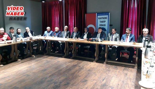 (14 Mart 2018) KAYSERİ TABİP ODASI BAŞKANI PROF.DR. PER, “AFRİN ŞEHİTLERİNE HÜRMETEN HİÇBİR TALEBİMİZ YOK”