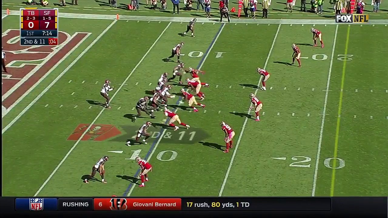2016 - Winston connects with Evans for a 31-yard gain