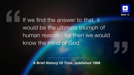 Memorable Quotes from Stephen Hawking