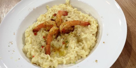 Risotto aux crevettes façon colombo