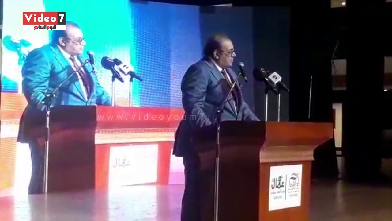 الدكتور حسن راتب ببورسعيد: رسالتى للعمال "لابد أن نؤكد للعالم أننا على قلب رجل واحد"