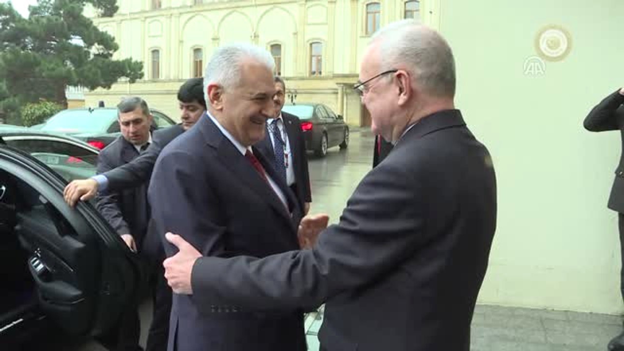 Başbakan Yıldırım, Azerbaycan Başbakanı Razisade ile Görüştü