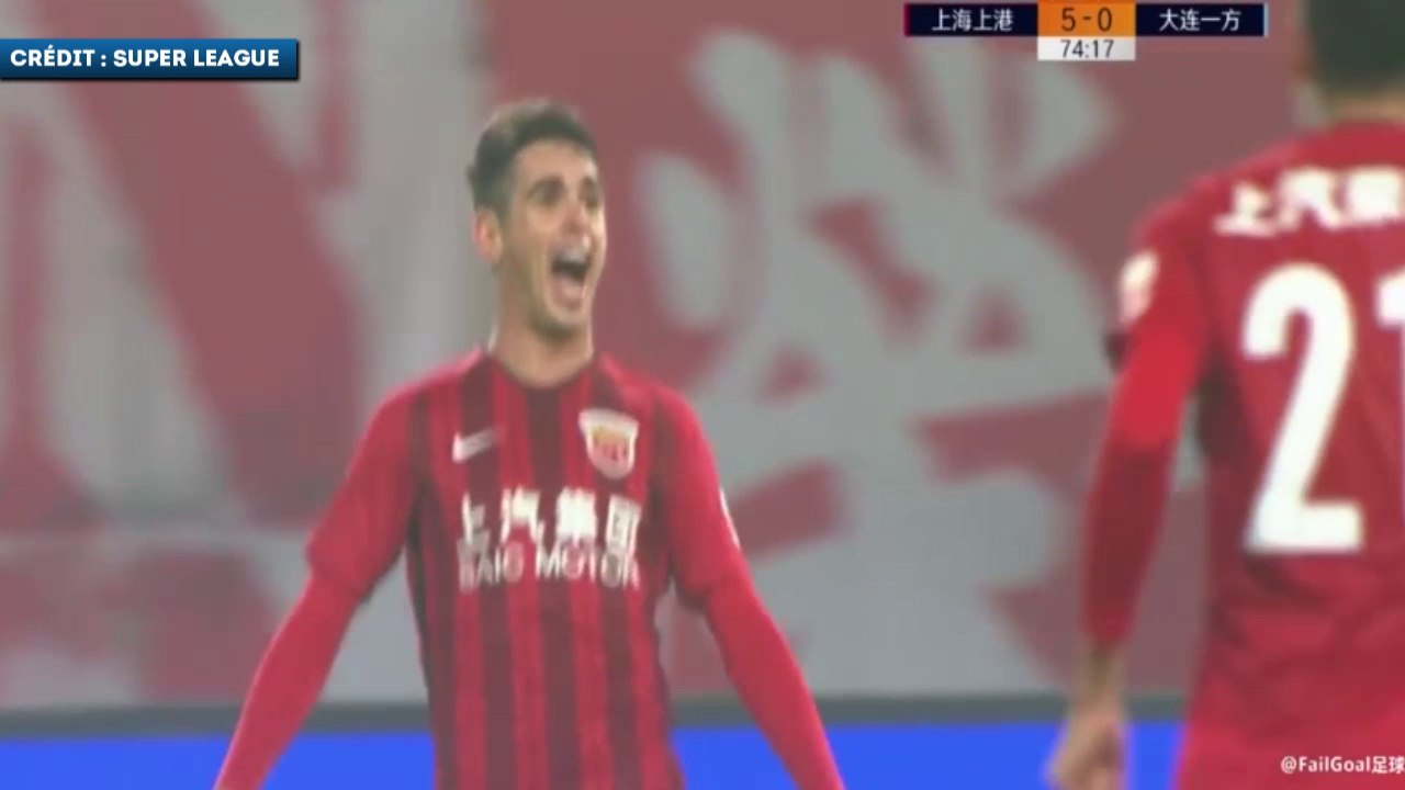 Le triplé d'Oscar avec le Shanghai SIPG