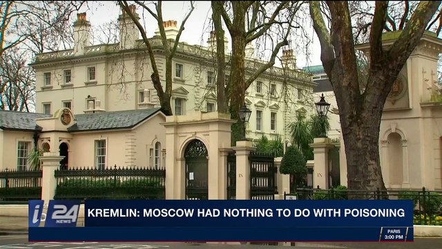 i24NEWS DESK | Kremlin: Moscow had nothing to do with poisoning | Wednesday, March 14th 2018