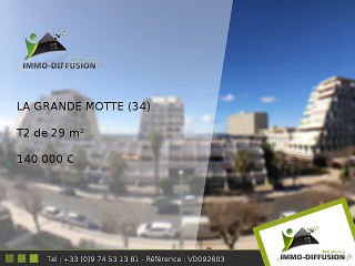 T2 A vendre La grande motte 29m2 - Centre ville / port