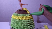ТОРТ КУКЛА БАРБИ Как сделать торт КУКЛУ БАРБИ Торты для девочек Barbie Doll Cake