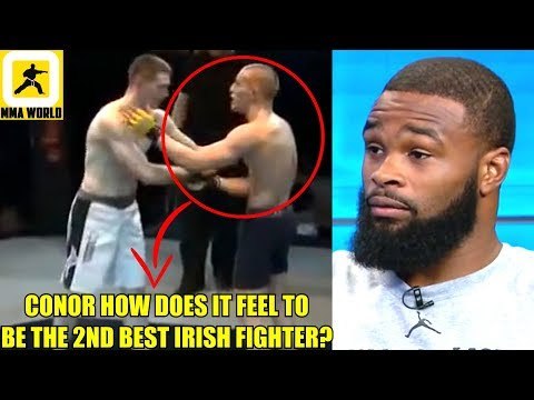 I had an argument with Conor McGregor backstage at Go Big Press Conf,Bisping on Tyron,Octagon