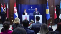 Hırvatistan Dışişleri Bakanı Buric Kosova'da - PRİŞTİNE