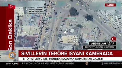 Teröristlerden sivillere zulüm