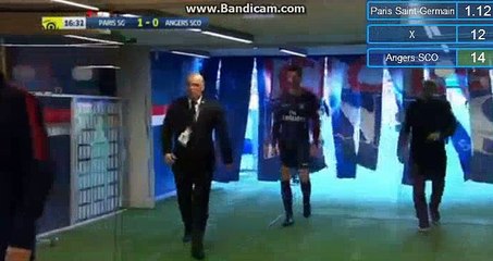 Thiago Motta RED CARD  HD - Paris SG 1 - 0 Angers - 14.03.2018