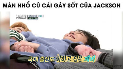 Màn nhổ củ cải gây sốt của Jackson và GOT 7 nhảy Lock tốc độ x2