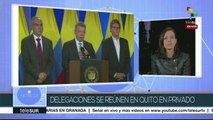 Delegaciones de paz del gob. y ELN se reúnen en Quito en privado