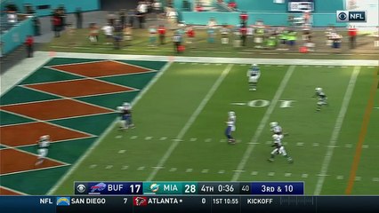 2016 - Tyrod Taylor finds Brandon Tate for 25 yards
