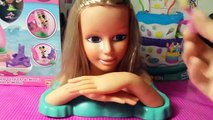 Sesión de belleza Infantil Juego de Peinar y Maquillar Muñeca - Juguete Barbie