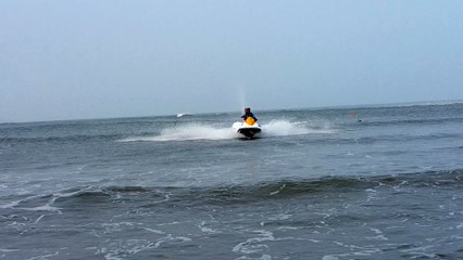 Goa beach ap beach Jetski driving