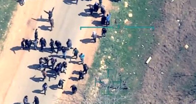 Teröristler Sivillerin Kaçışını Engellemek İçin Afrin'de Hendek Kazmaya Başladı!