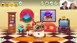 Котик Bubbu #8 – игровой мультик для детей, у котика перелом ребер My Virtual cat Bob Bubbu
