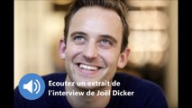 Joël Dicker au Soir: 