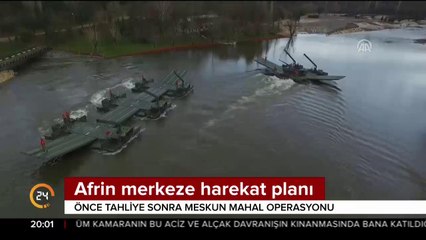 Afrin merkeze harekat planı