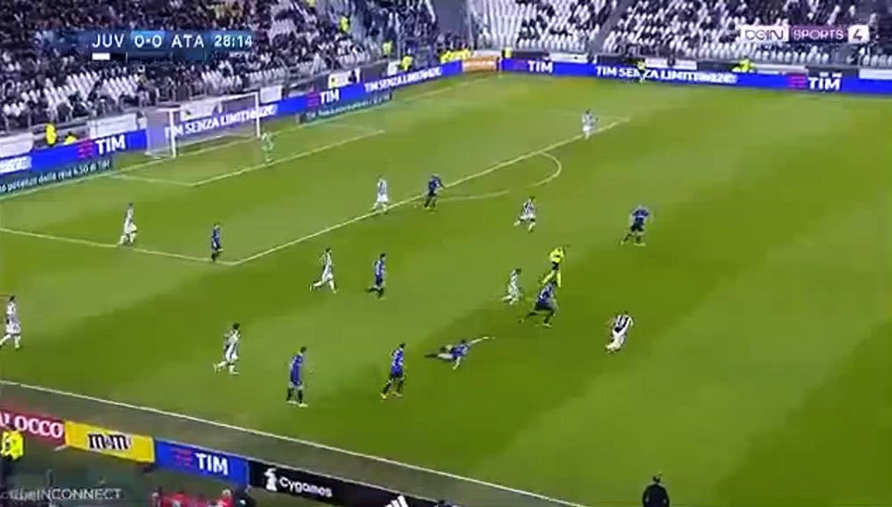 Higuain Goal Juventus 1-0 Atalanta