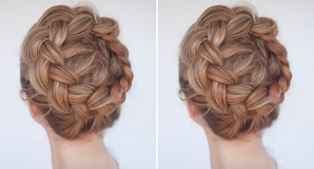 How to: Easy Crown Braid for Beginners