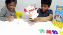 POP the PIG Family Fun Game for kids Kinder Egg Surprise Toys | Star Wars ToysReview