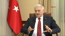 Başbakan Binali Yıldırım Azerbaycan'da Ülke Medyasına Konuştu