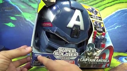 캡틴아메리카 슈퍼솔져 기어 배틀 헬멧 마블 해즈브로 장난감 리뷰 Marvel Captain America Super Soldier Gear Battle Helmet