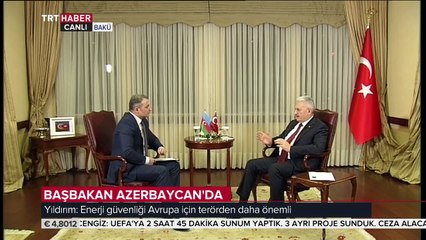 Başbakan Yıldırım: Azerbaycan için tehdit neyse bizim için de odur