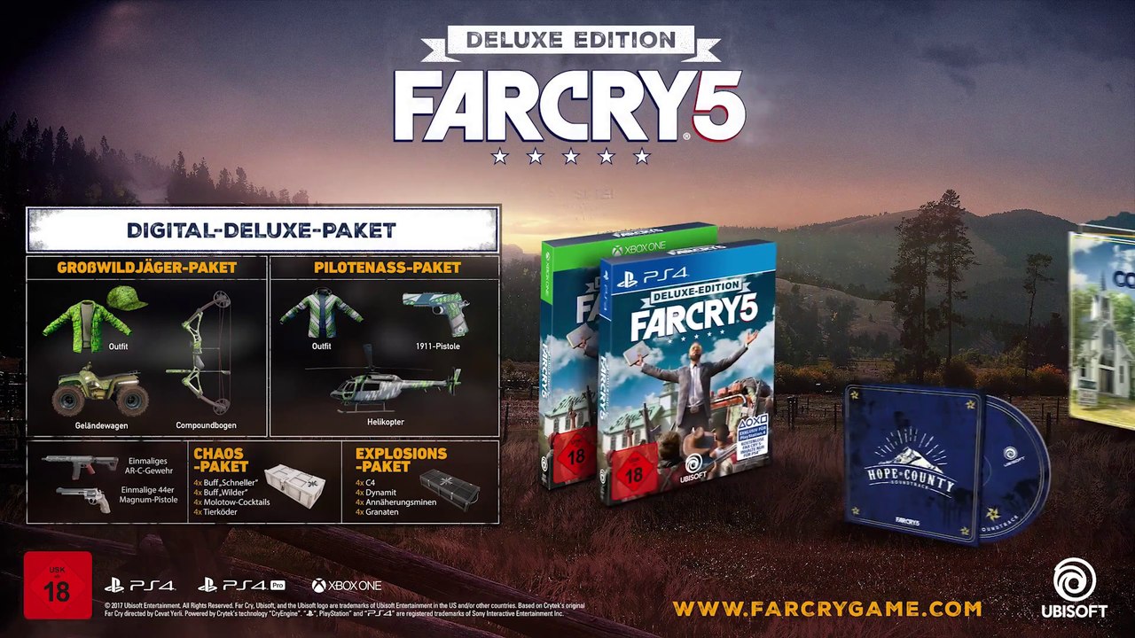 Far Cry 5 Deluxe Edition Trailer