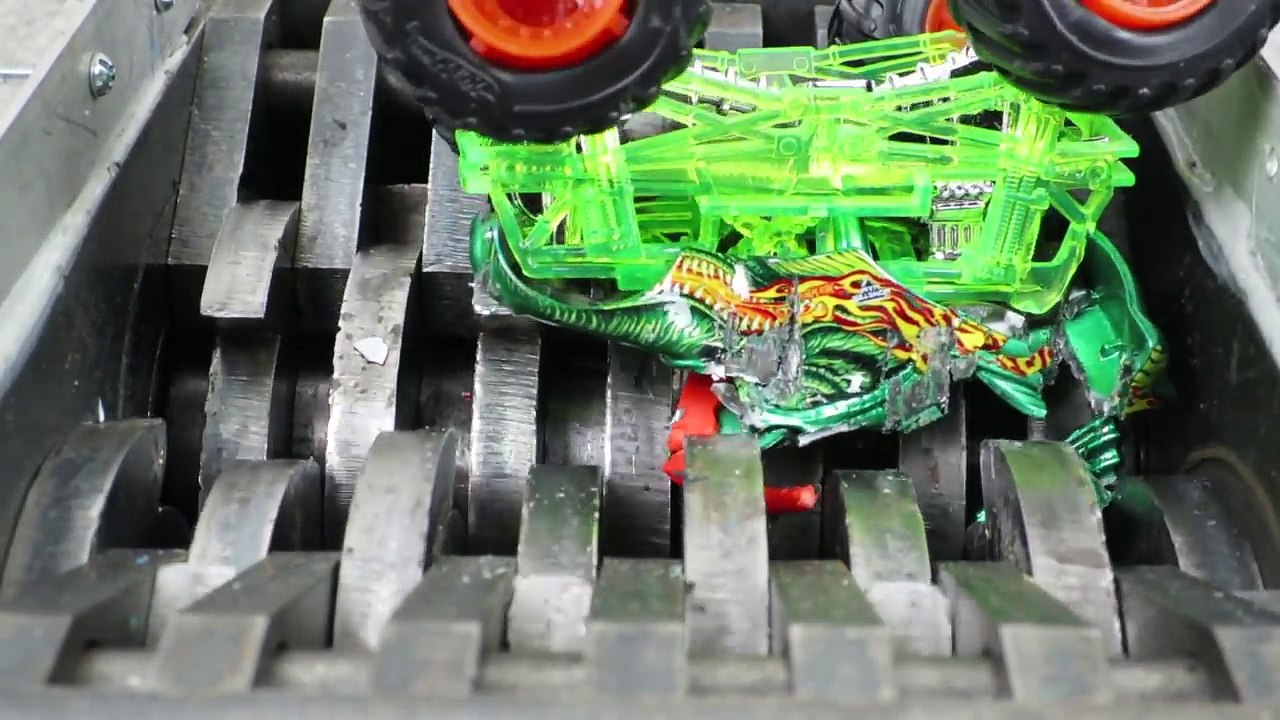 Shredding Hot Wheels Monster Jam Trucks!