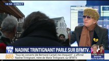 Nadine Trintignant réagit aux coups reçus par Bertrand Cantat