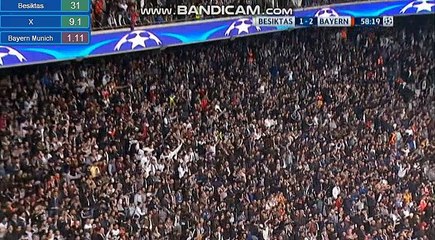 Vagner Love Goal HD - Besiktas 1-2 Bayern Munich 14.03.2018