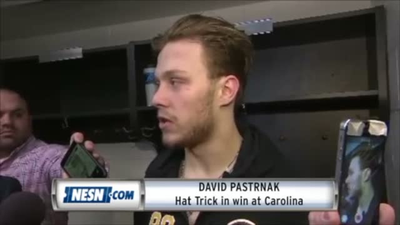 David Pastrnak On 3rd Period Hat Trick, Comeback