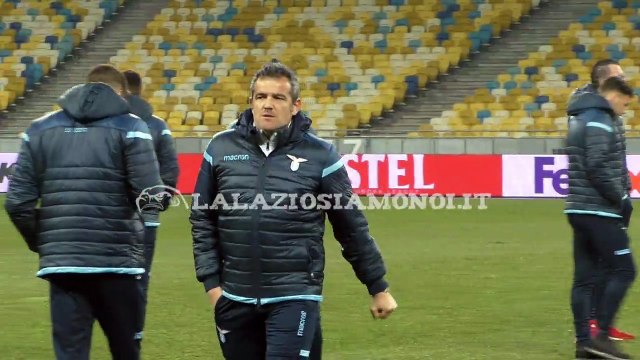 VIDEO - LA LAZIO NELLO STADIO OLIMPICO DI KIEV - GUARDA I BIANCOCELESTI IN CAMPO