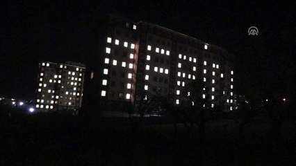 Üniversite öğrencilerinden Mehmetçik'e ışıklı destek - MALATYA