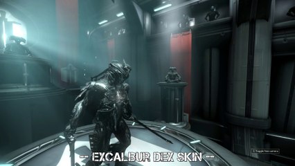 Warframe - Excalibur Dex Skin (Warframe Anniversary Gift)