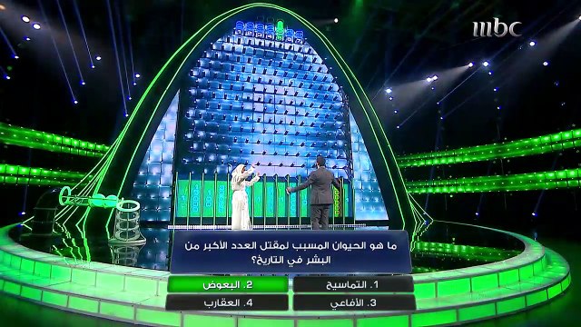 MBCTheWall : كادت تسقط من شدة الفرحة.. نورة وشقيقها يربحان 622 الف ريال سعودي في الجدار